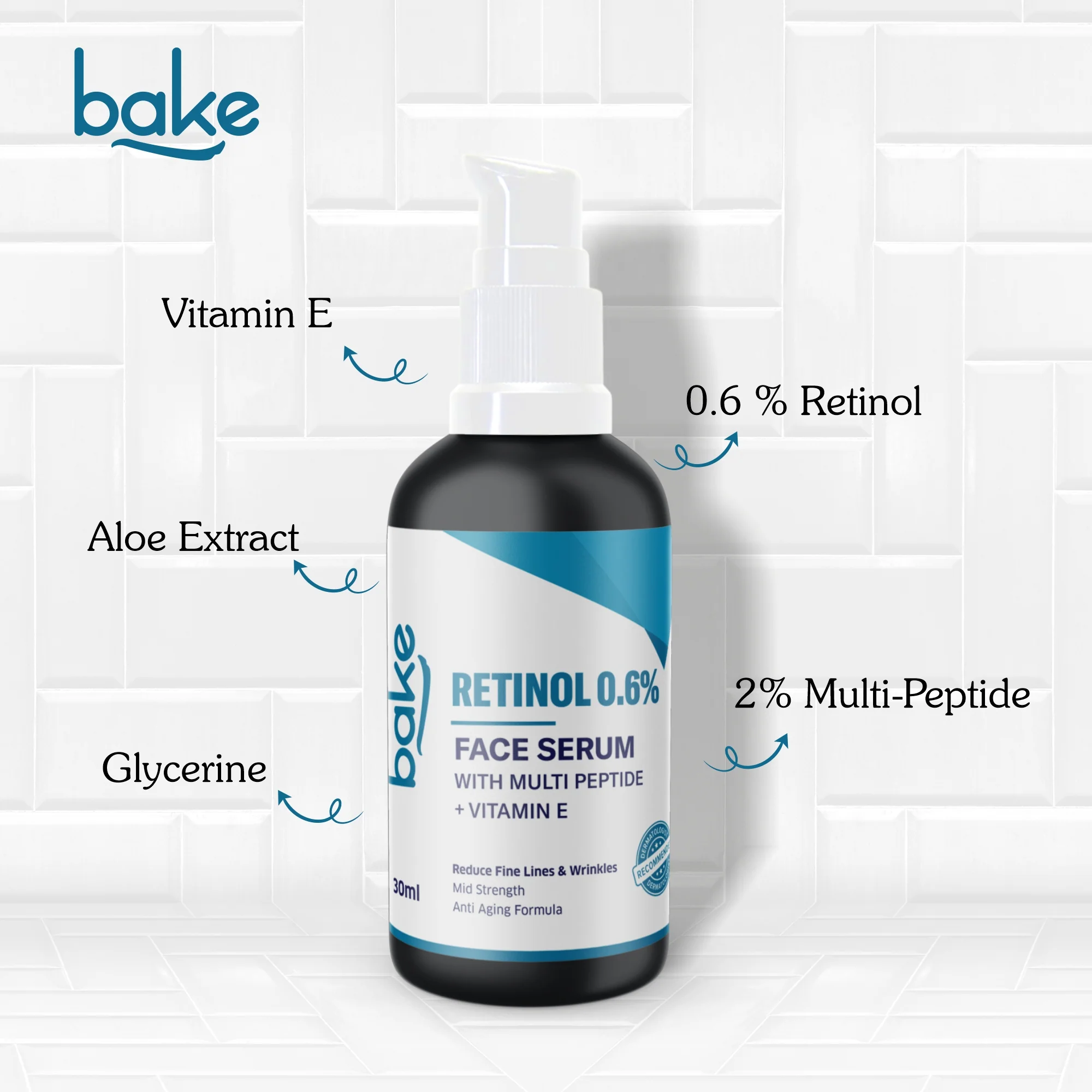 0.6% Retinol Serum with Multi Peptides - Image 6