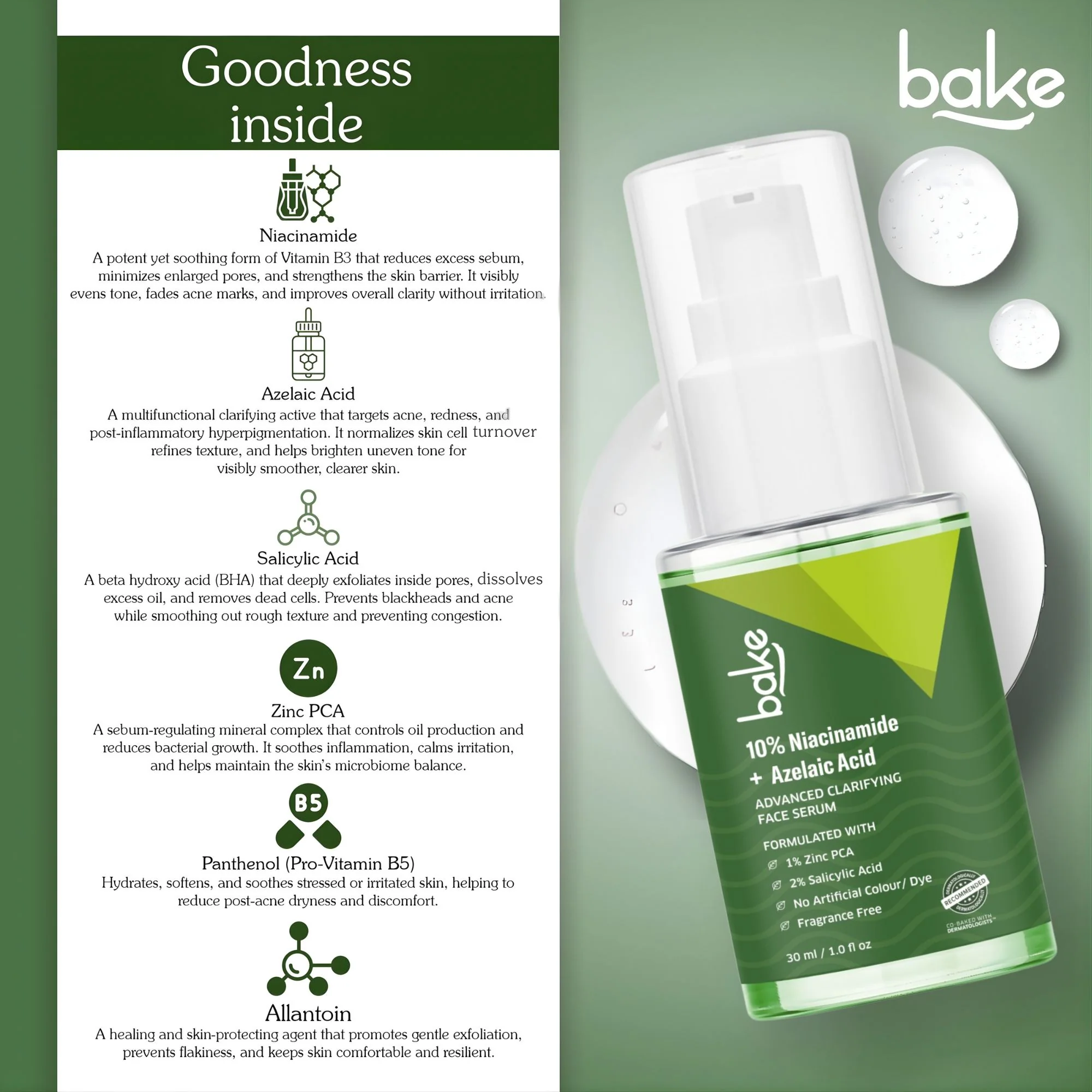 10% Niacinamide + Azelaic Acid Clarifying Serum - Image 5