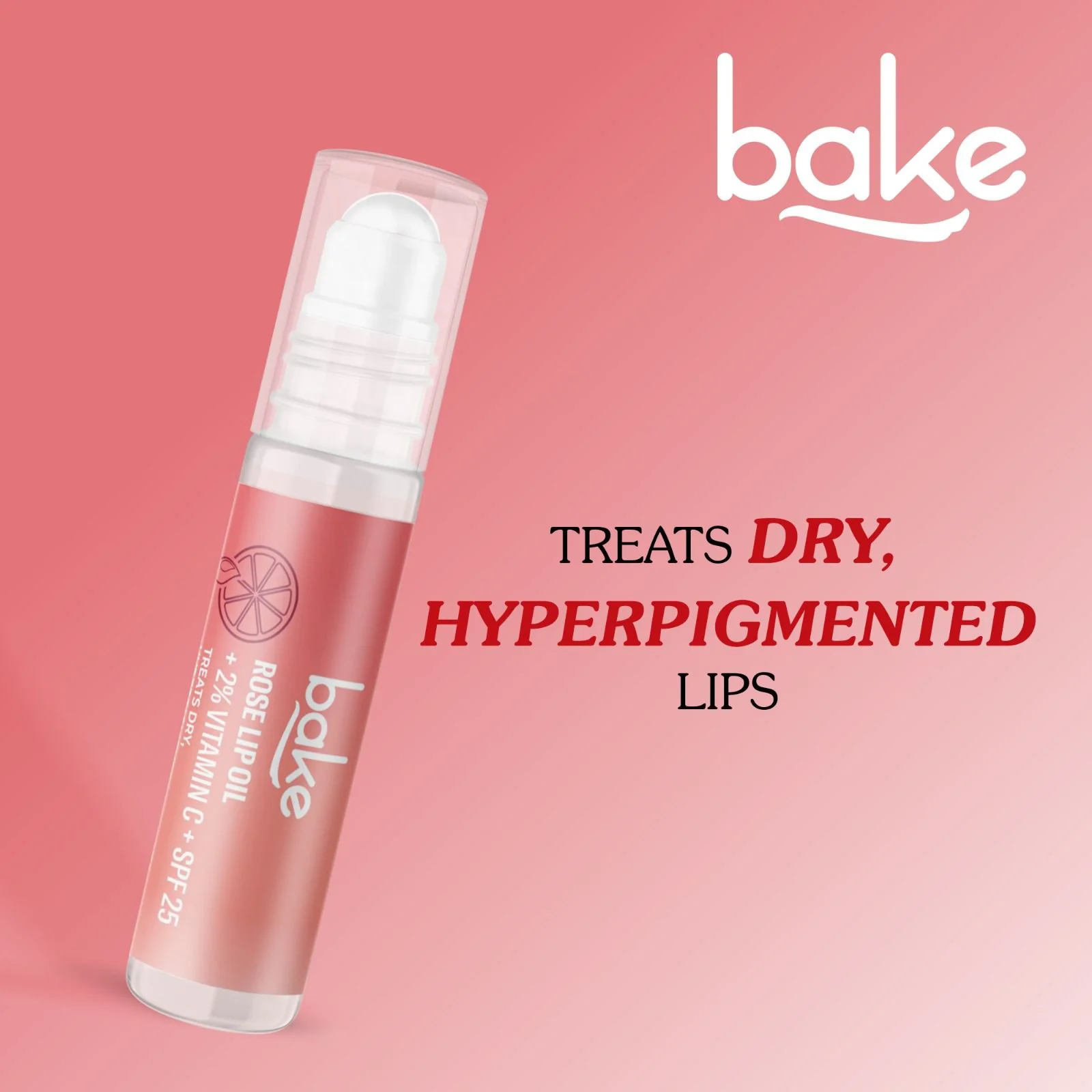 2% Vitamin C Rose Tinted Lip Oil SPF 25 PA+++ - Image 5