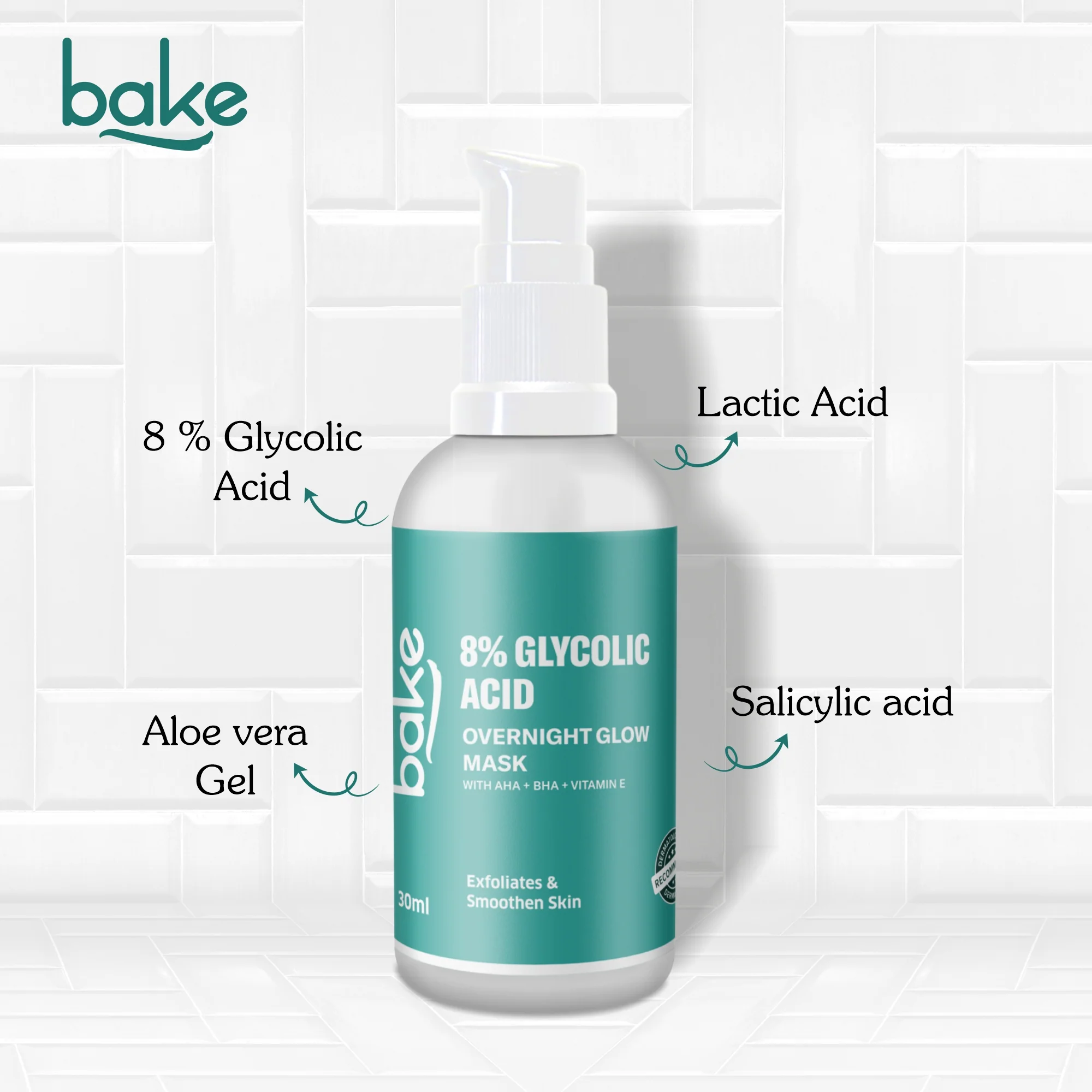 8%Glycolic Acid Overnight Peeling Serum - Image 5