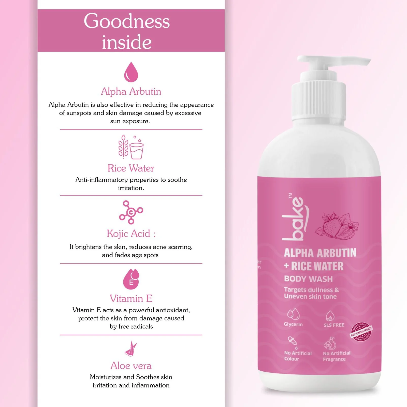 Alpha Arbutin + Rice Water Body Wash - Image 4