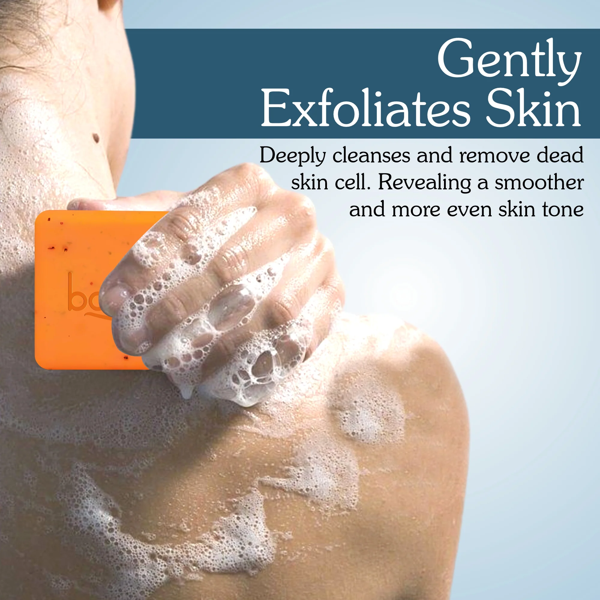 Tan Removal Exfoliating Bath Kit - 100% Ramie Plant Fibre Gloves + Kojic Acid Soap (2 Pcs) with Scrub Treatment - Image 7