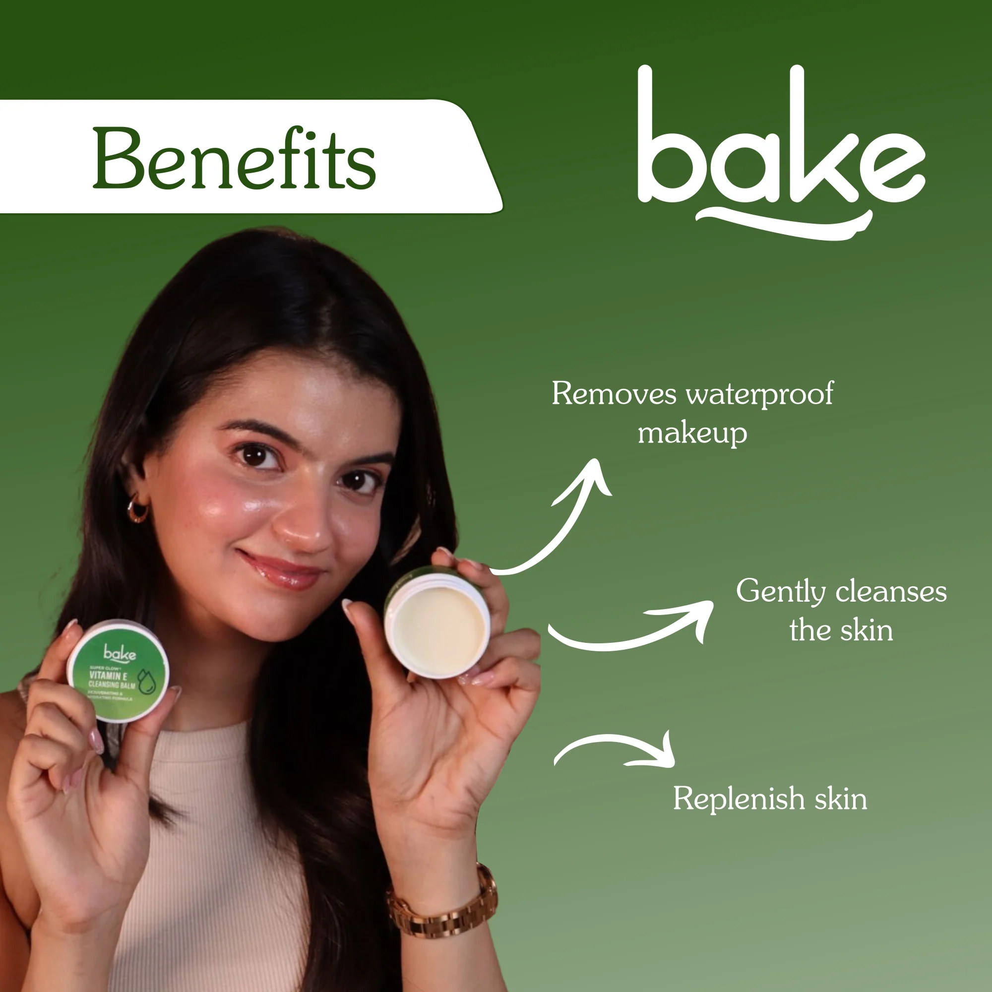 Vitamin E Cleansing Balm with Tea Tree - Image 3
